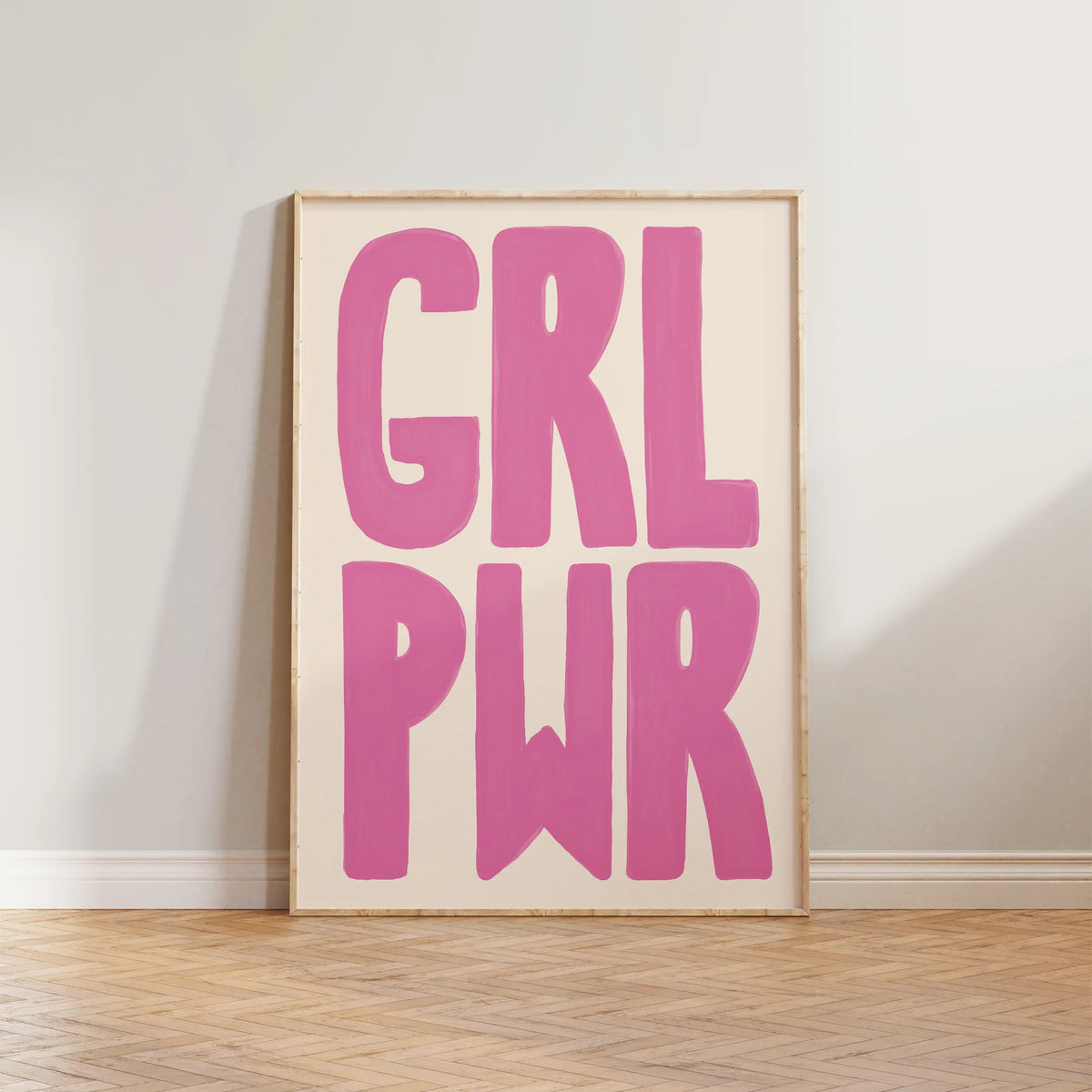 SECONDS Girl Power Bold Print