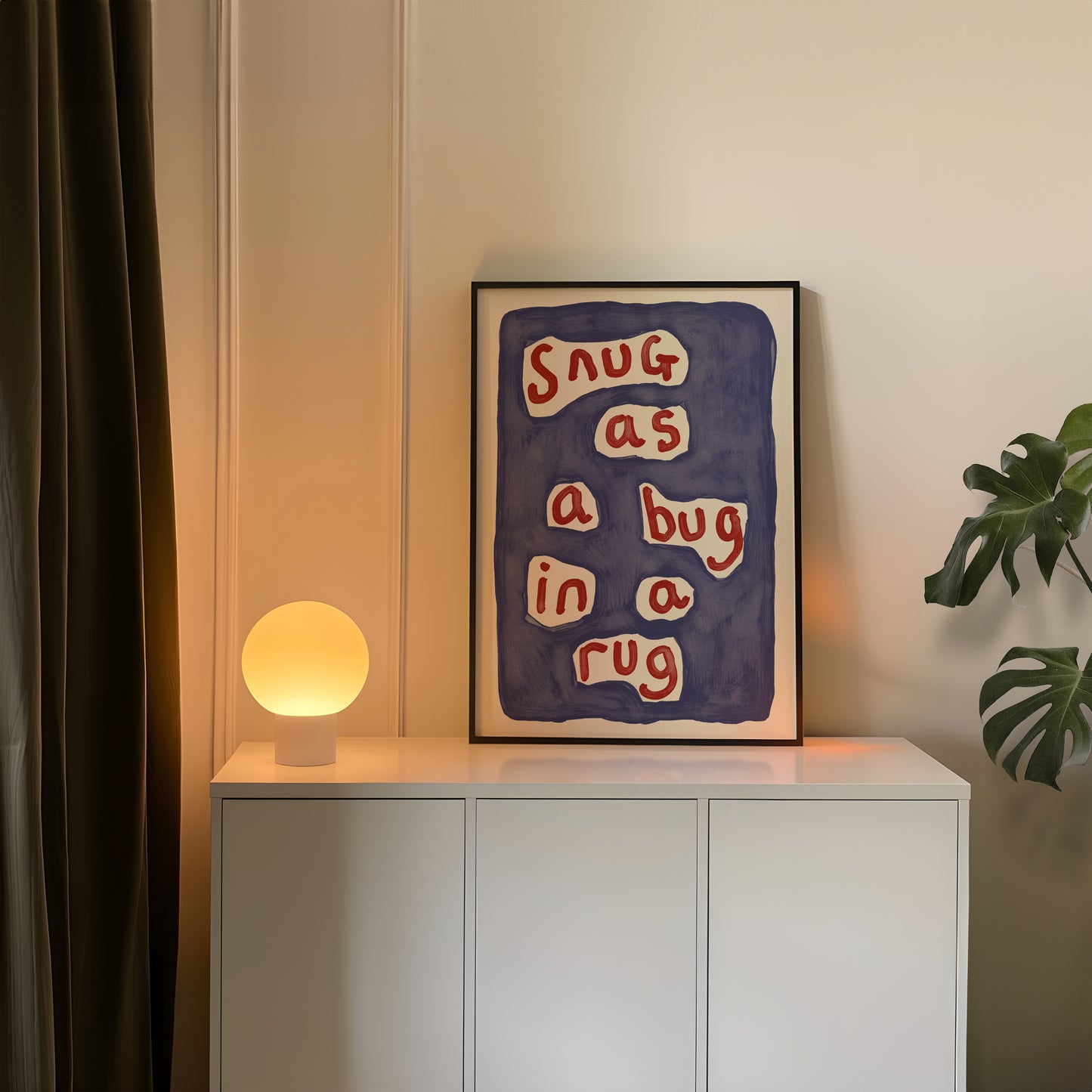 Snug as a Bug Print