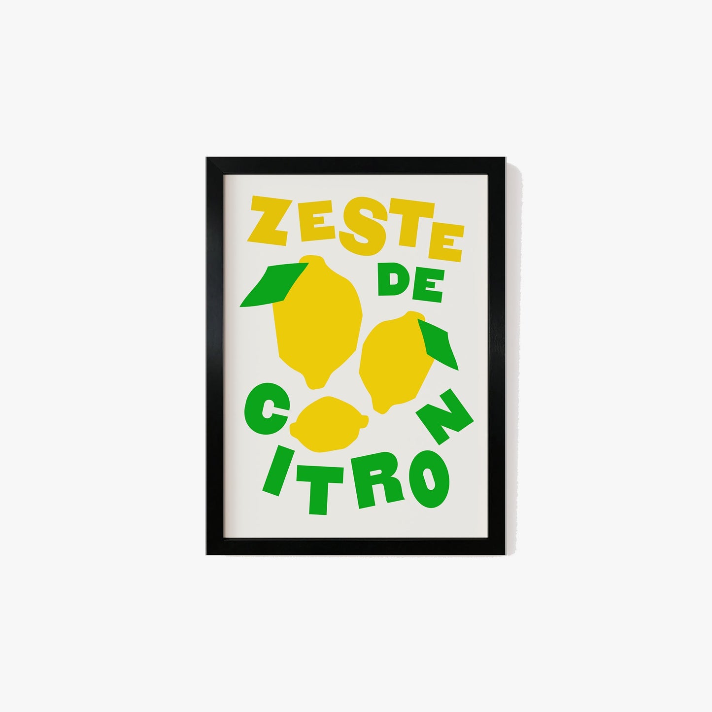 Lemon Zest French Print