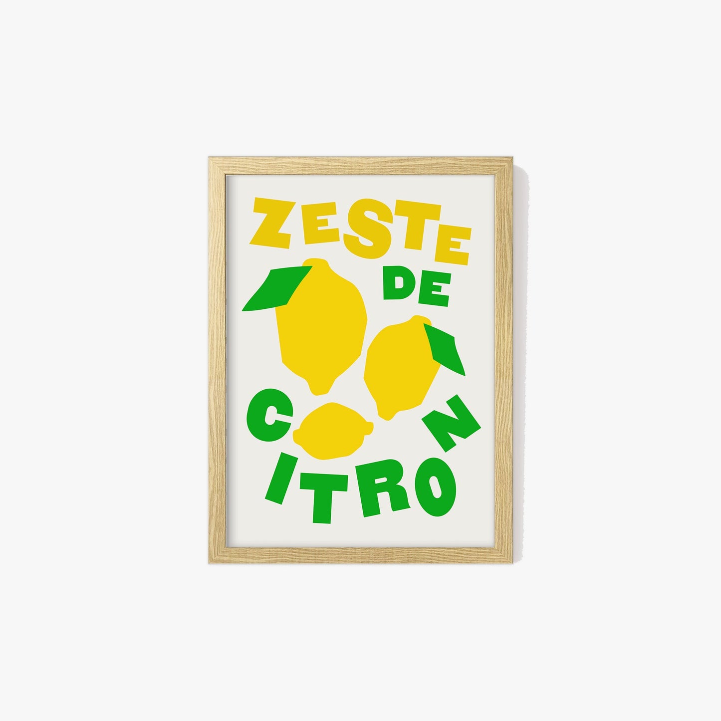 Lemon Zest French Print