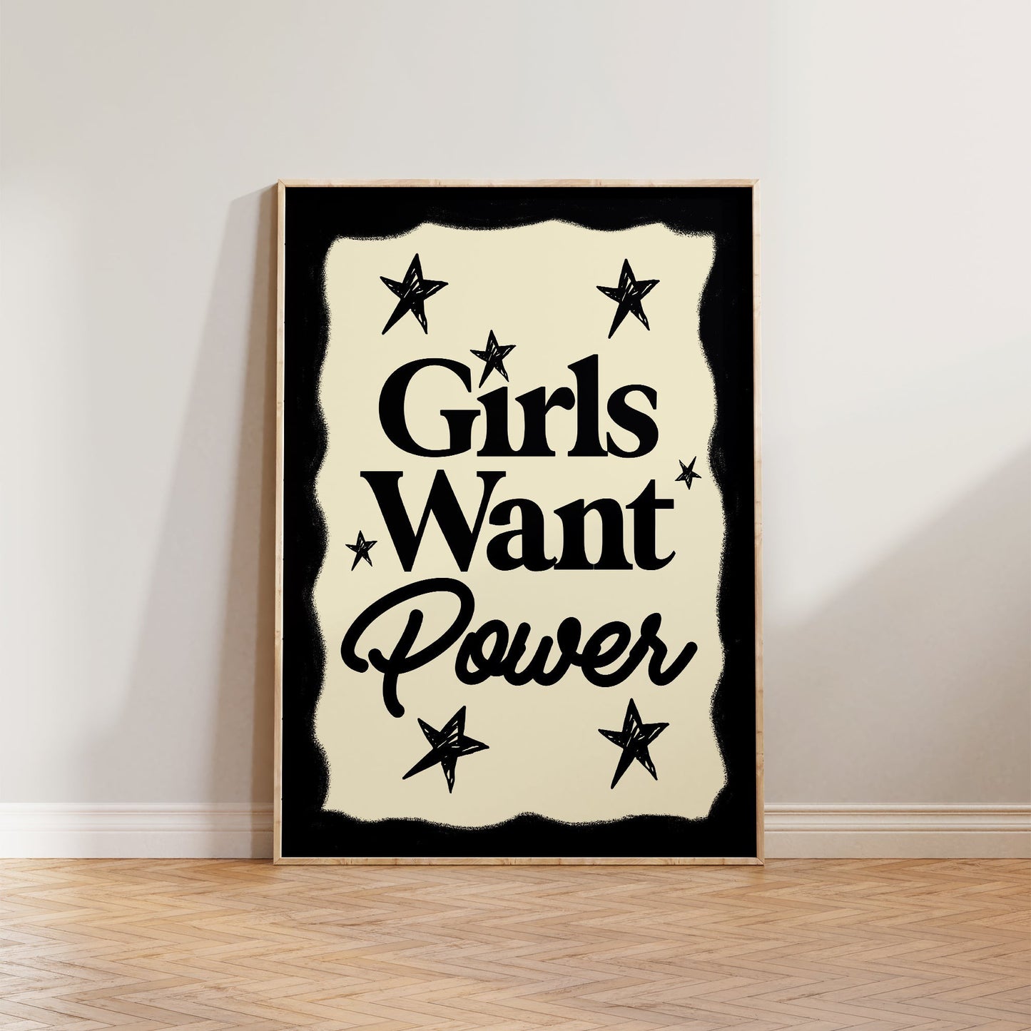 Girls Want Power Print