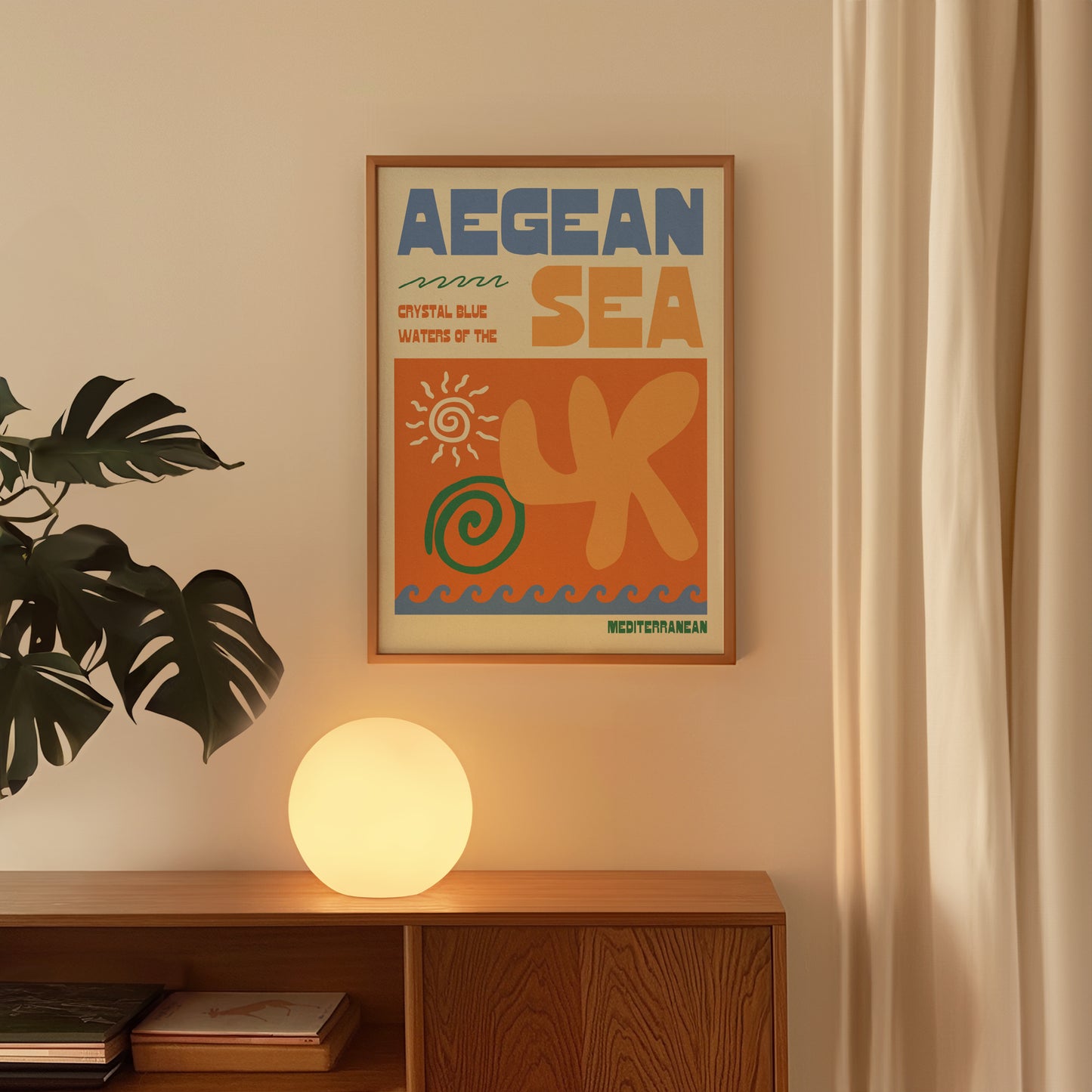 Aegean Sea Travel Print