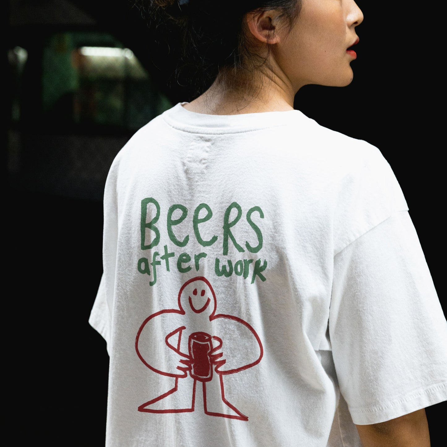 Beers After Work Doodle T-Shirt