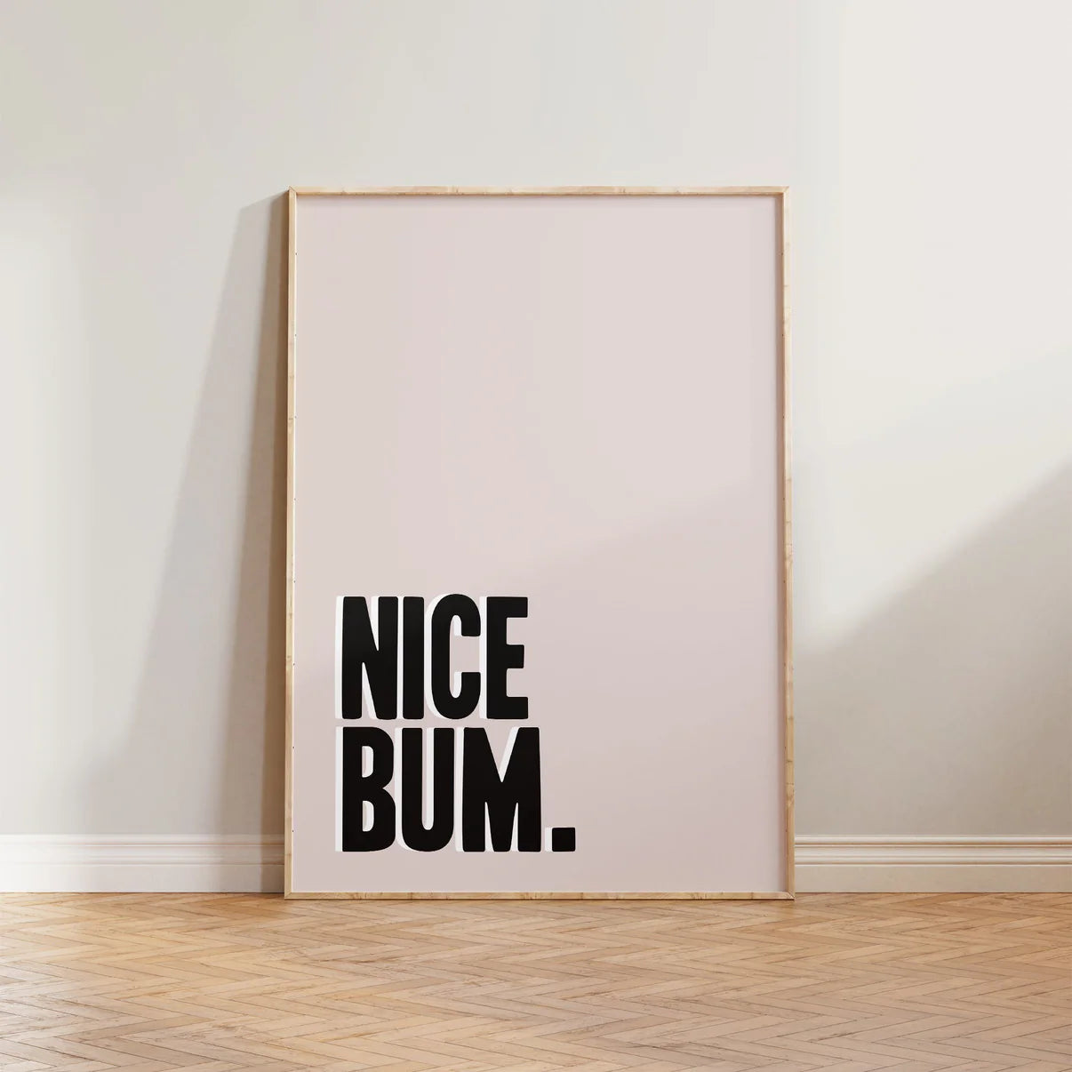 SECONDS Nice Bum Print