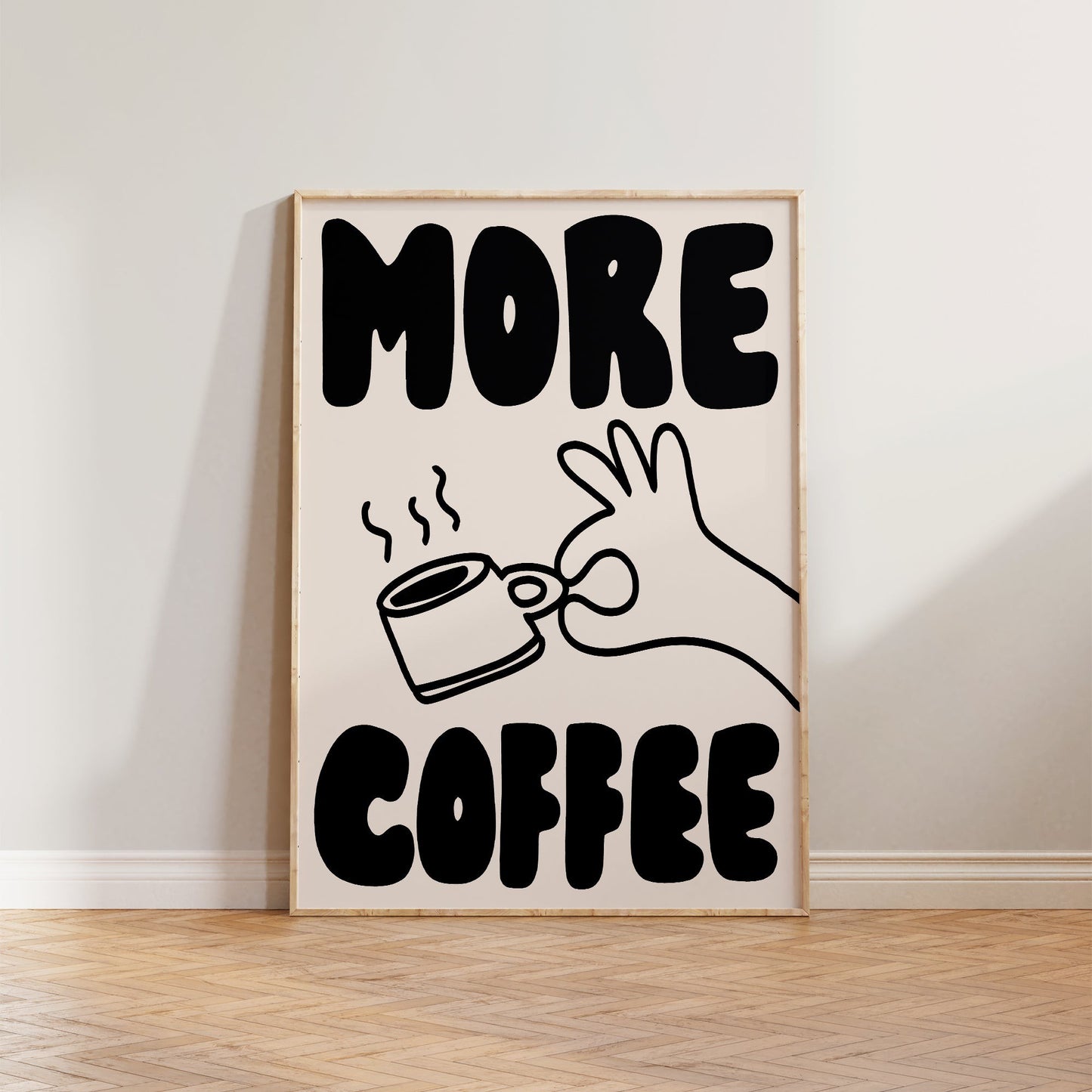 More Coffee Print