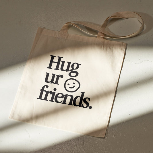 Hug Ur Friends Tote Bag