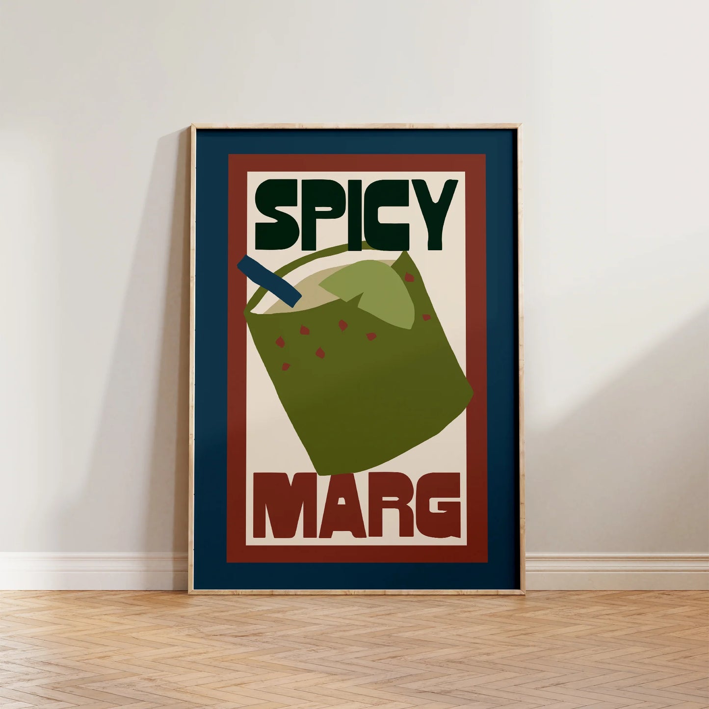 SECONDS Spicy Marg Print