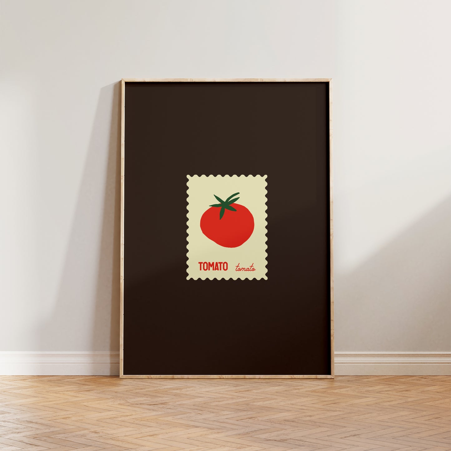 Tomato Stamp Print