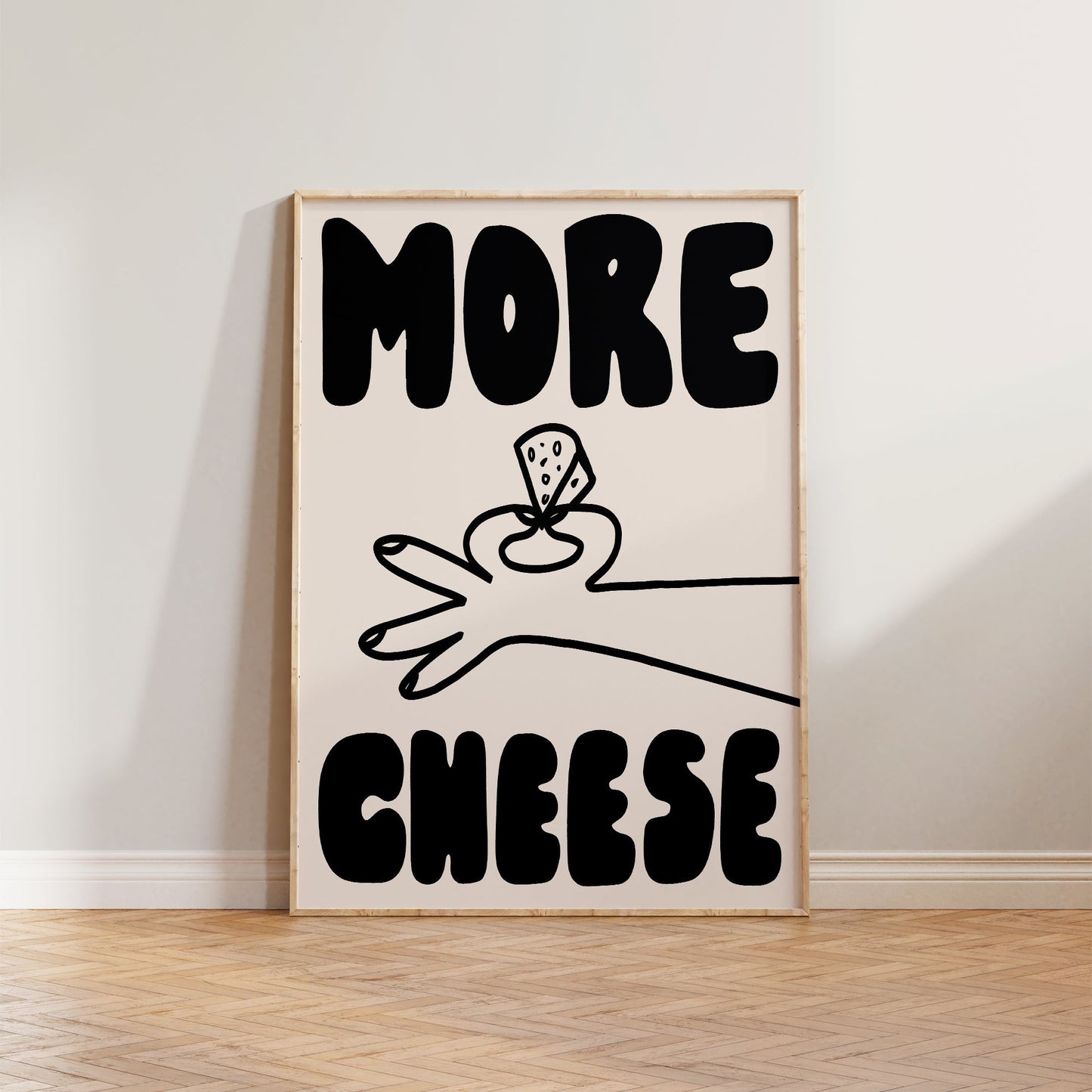 More Cheese Print