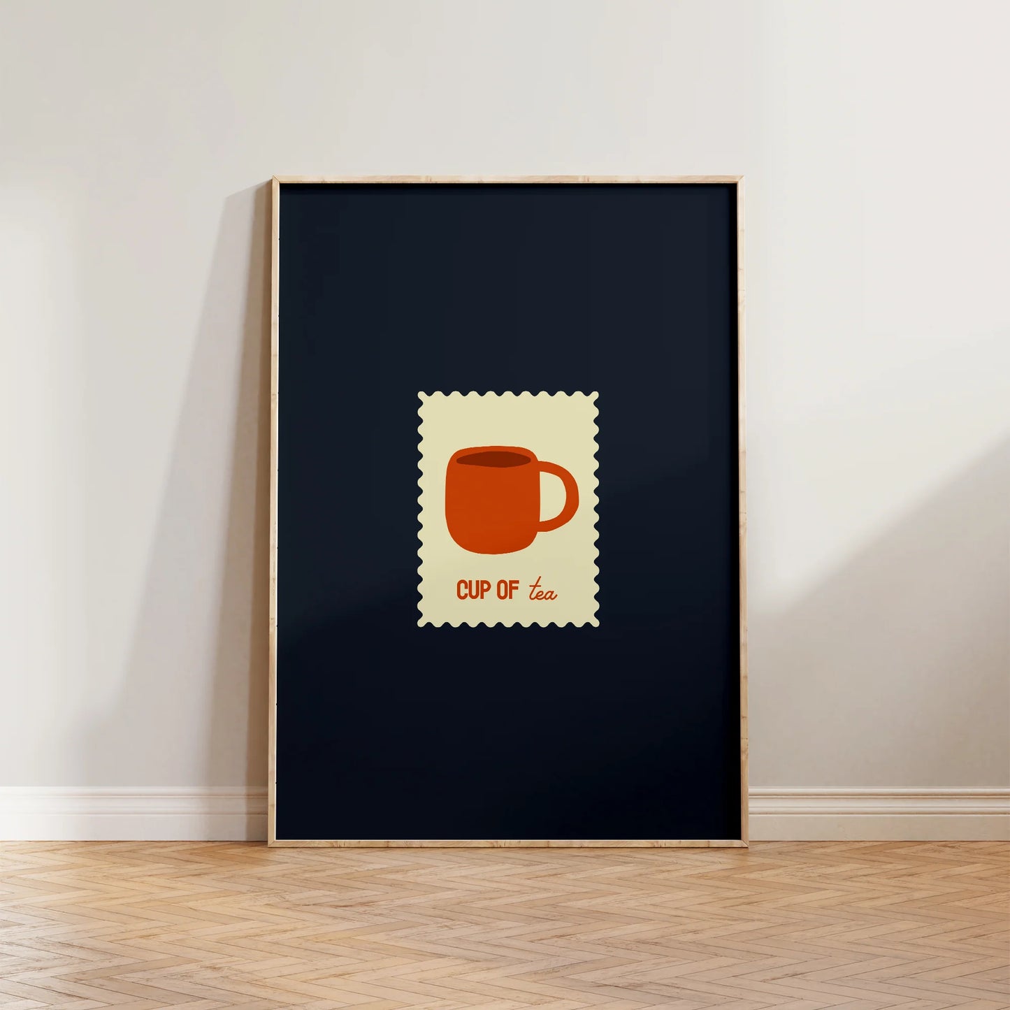 SECONDS Cup Of Tea Stamp Print