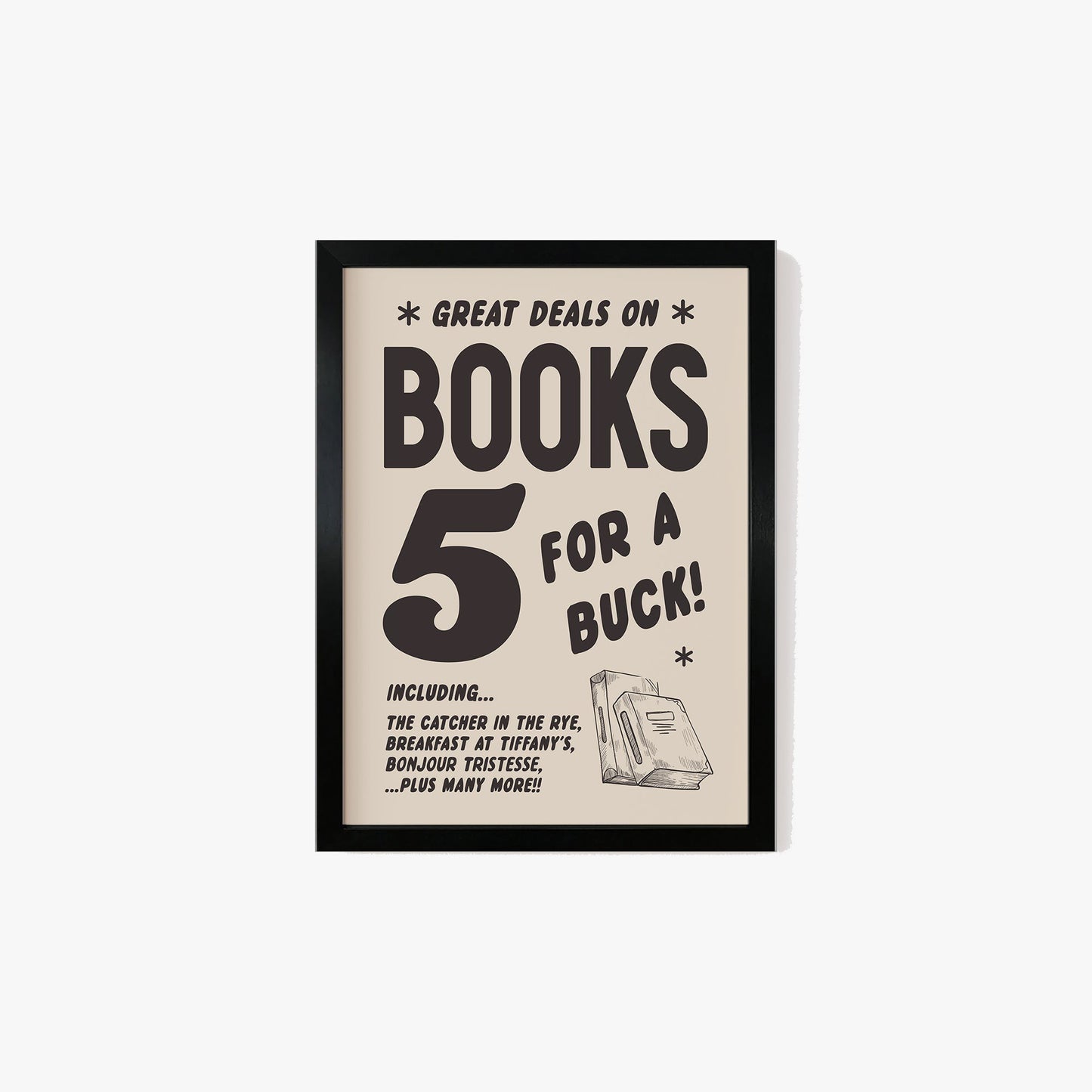 Vintage Book Advert Print