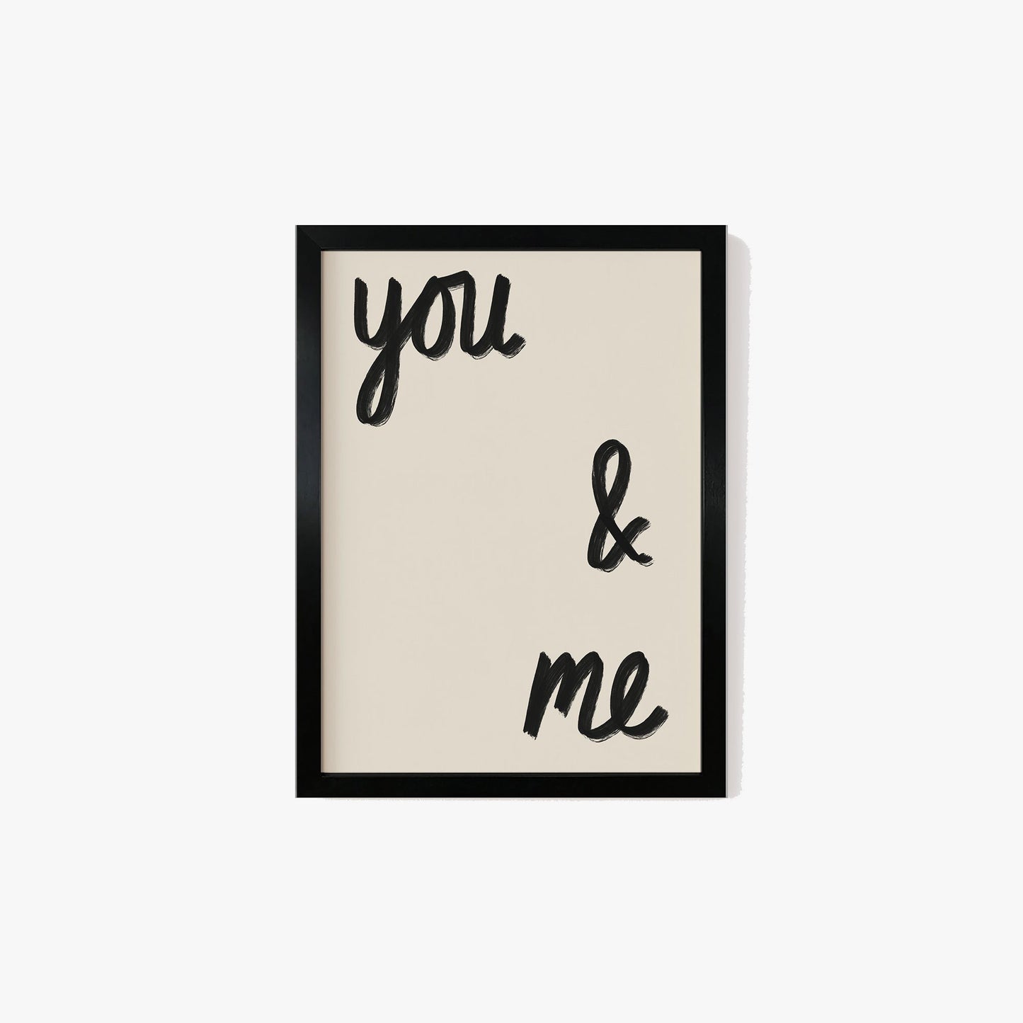 You & Me Print