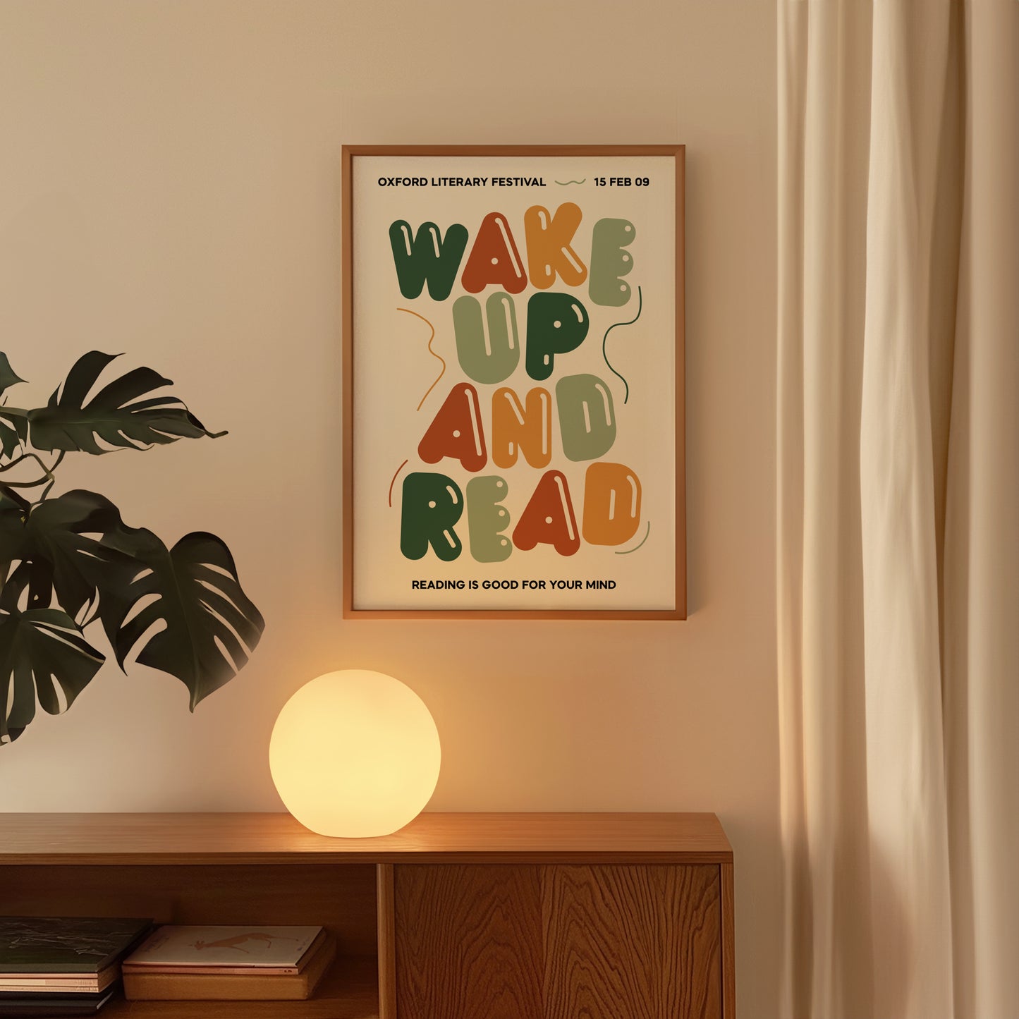 Wake Up And Read Print