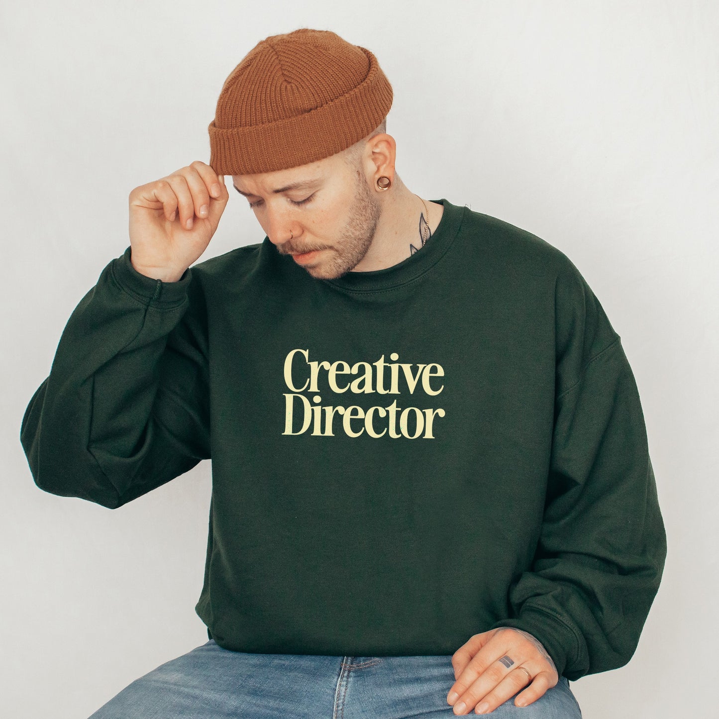 Creative Director Retro Green Sweatshirt