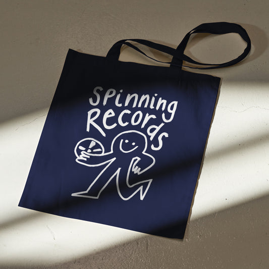 Spinning Records Tote Bag