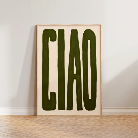 SECONDS Ciao Print