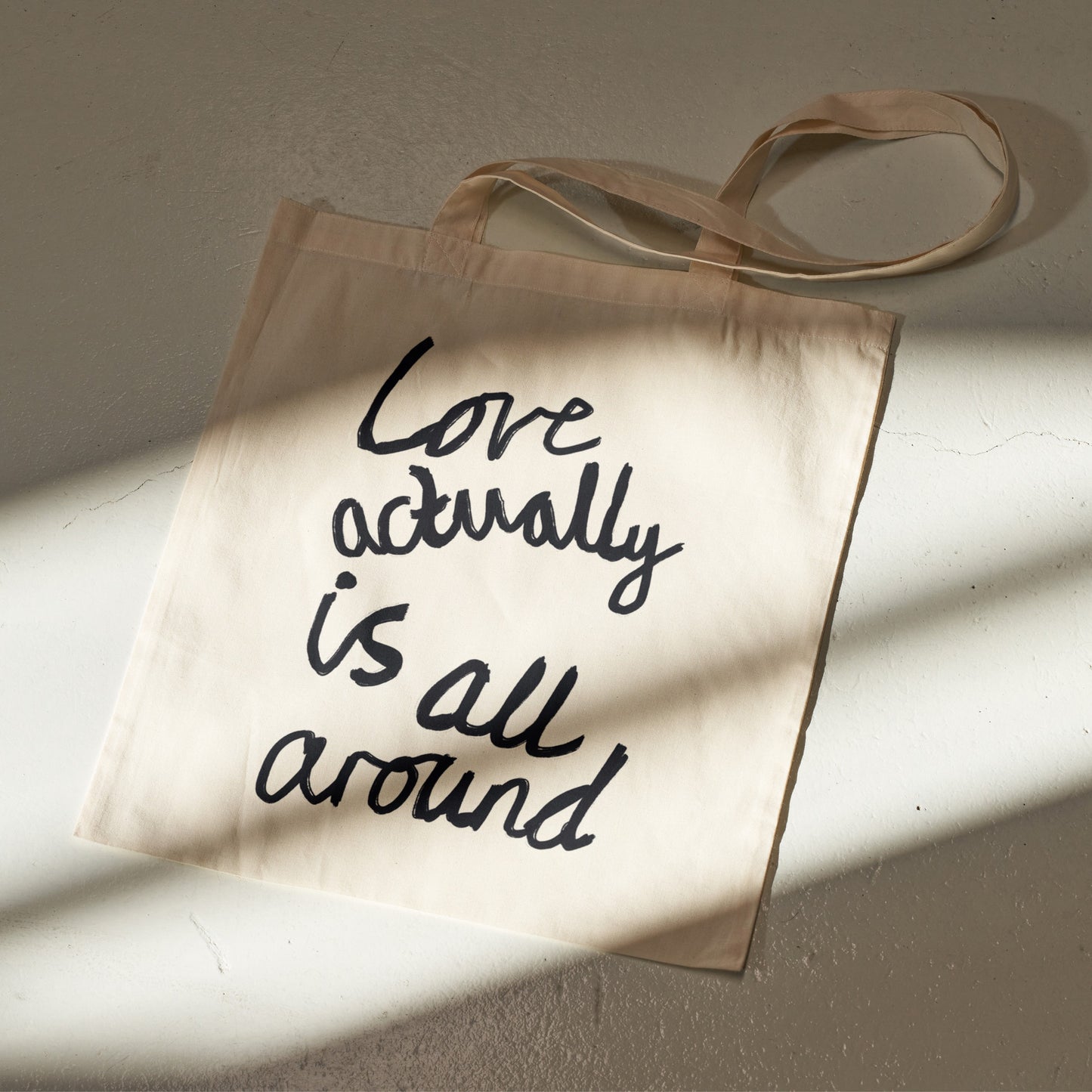 Love Is Actually All Around Tote Bag