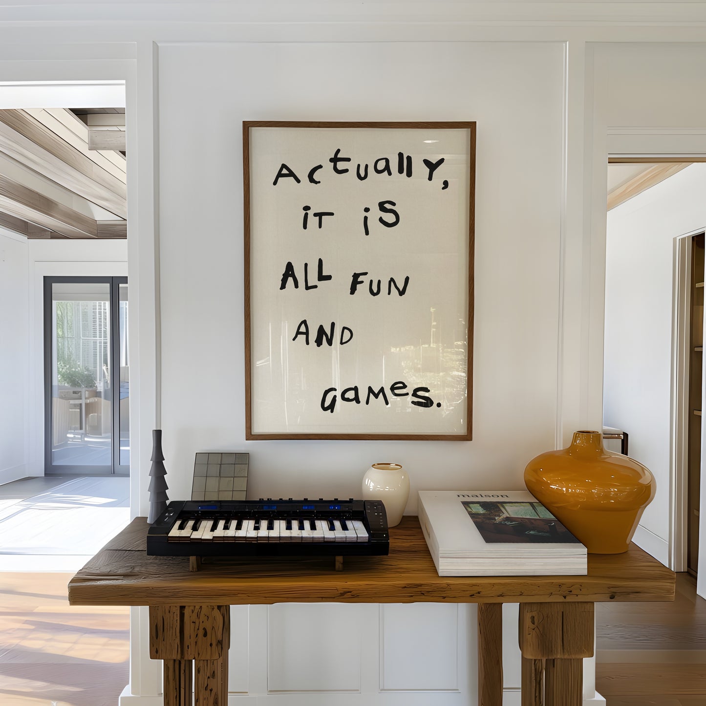 Actually, It is All Fun and Games Print
