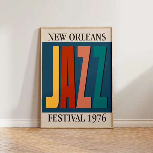 SECONDS Vintage Jazz Festival Print