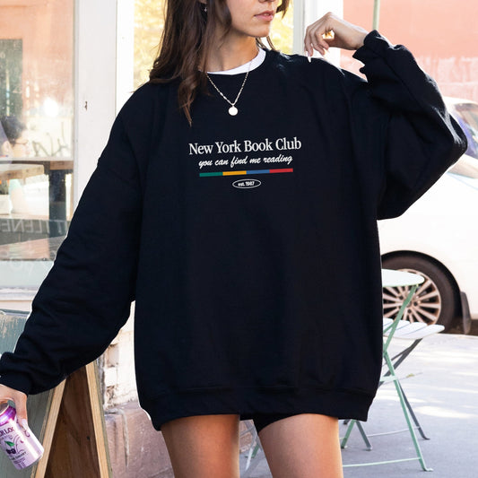 New York Book Club Retro Sweatshirt