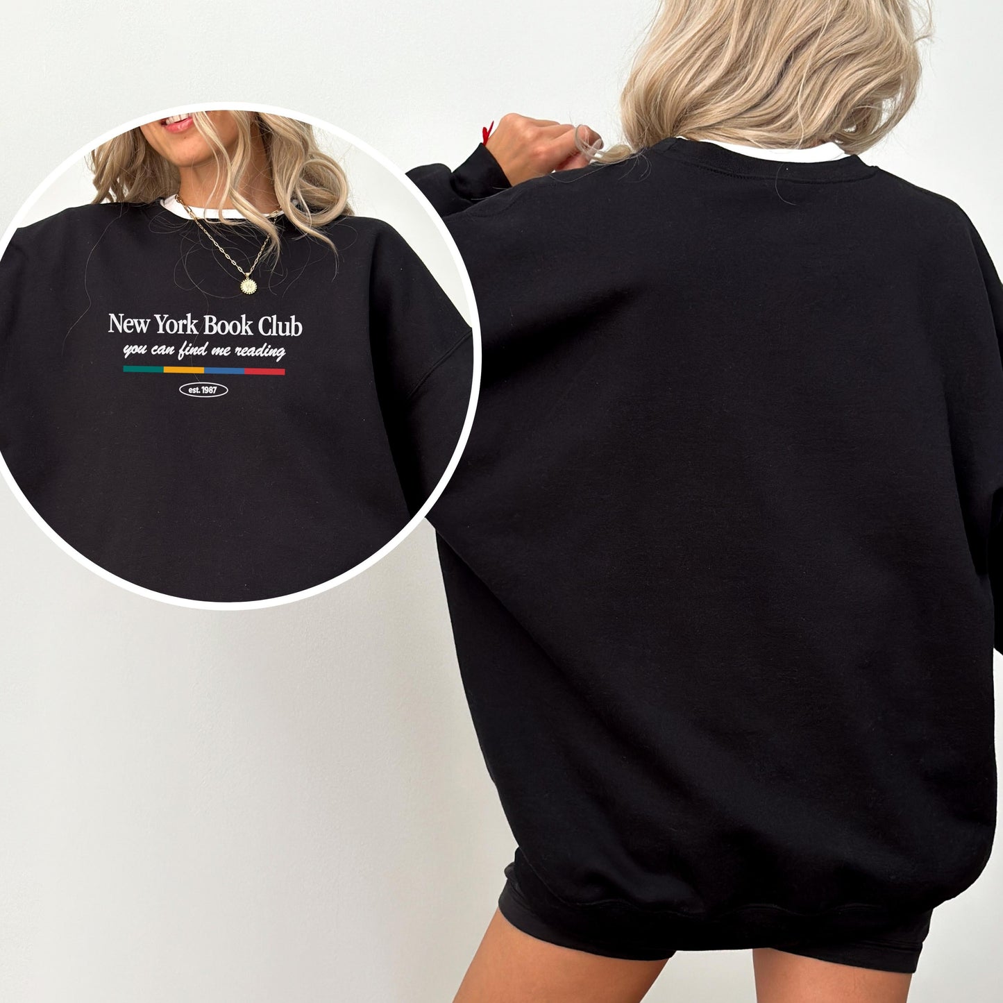 New York Book Club Retro Sweatshirt