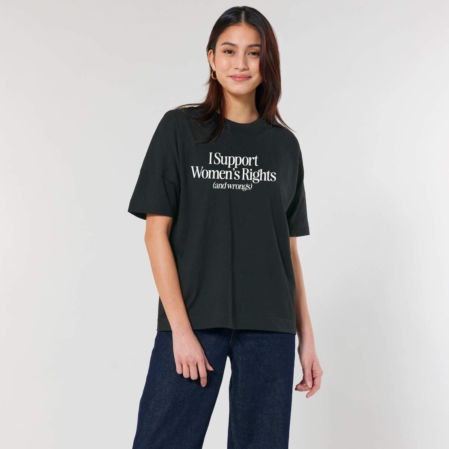 I Support Women's Rights & Wrongs T-Shirt