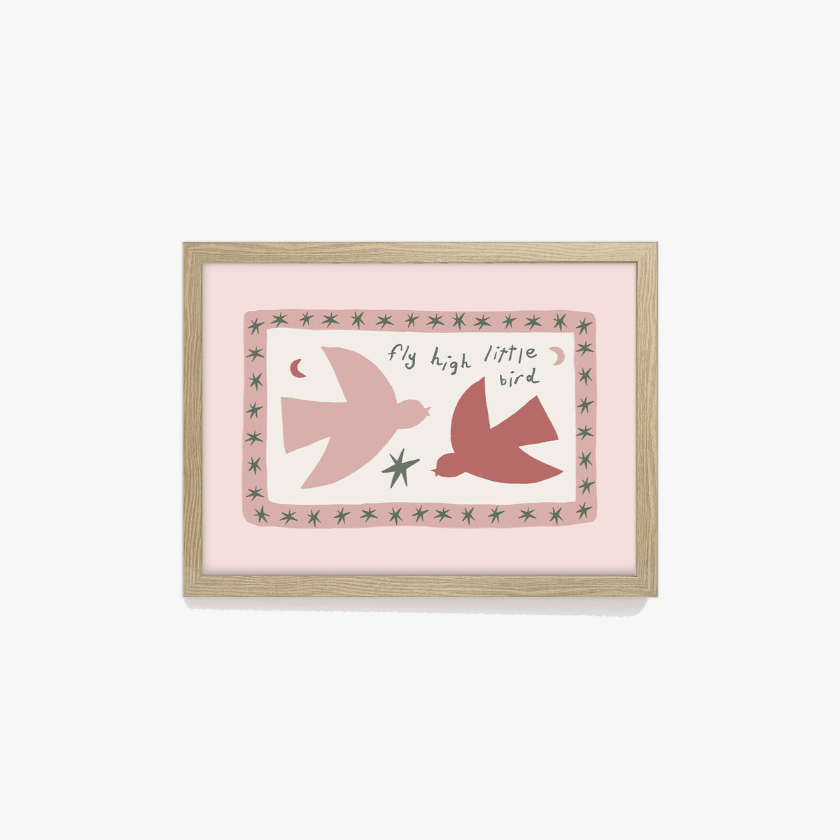 Fly High Little Bird Print