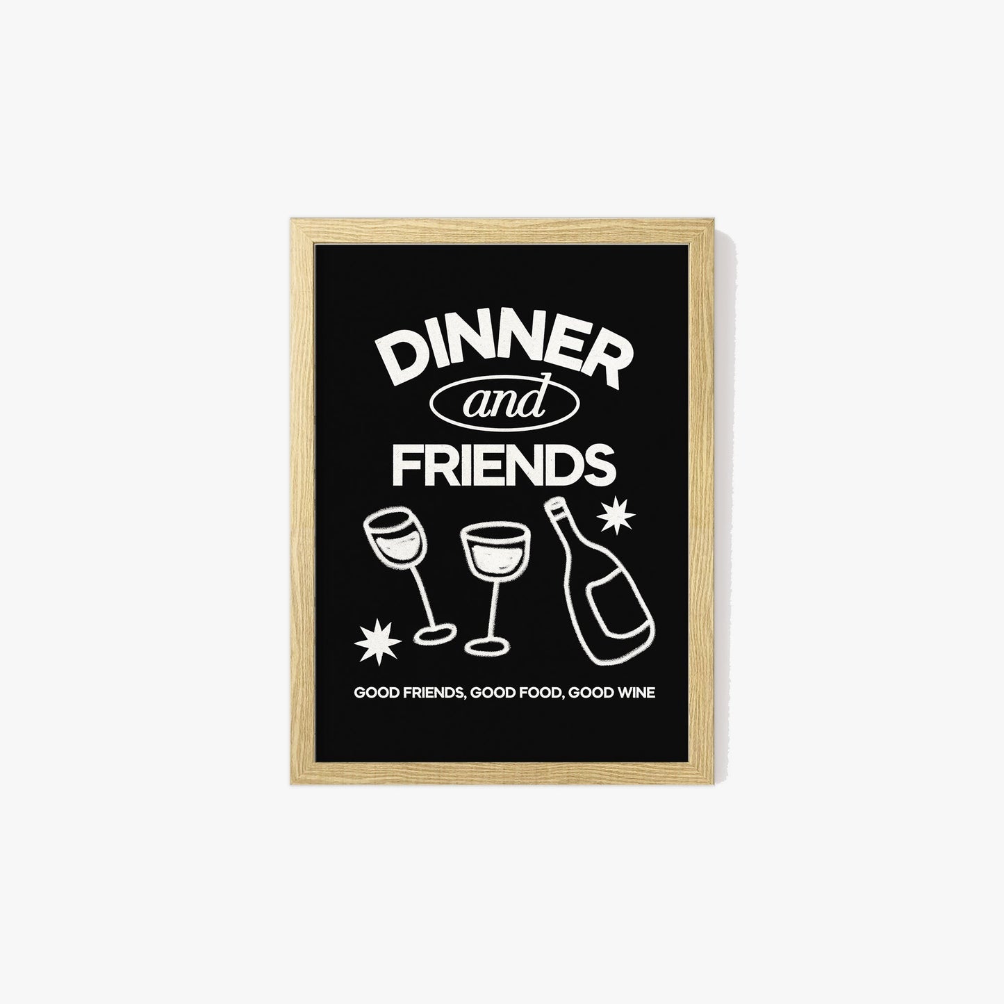 Dinner & Friends Print