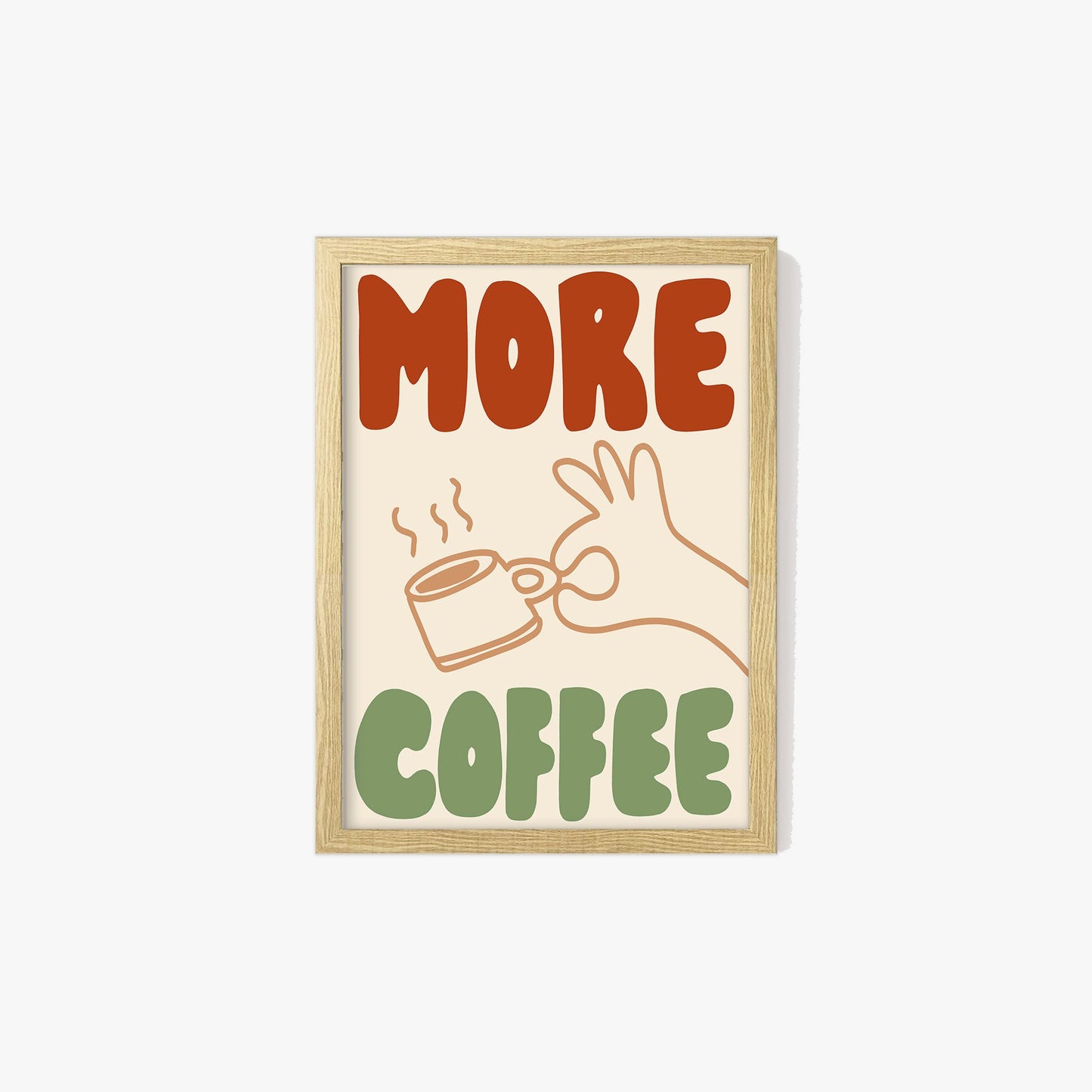 More Coffee Print