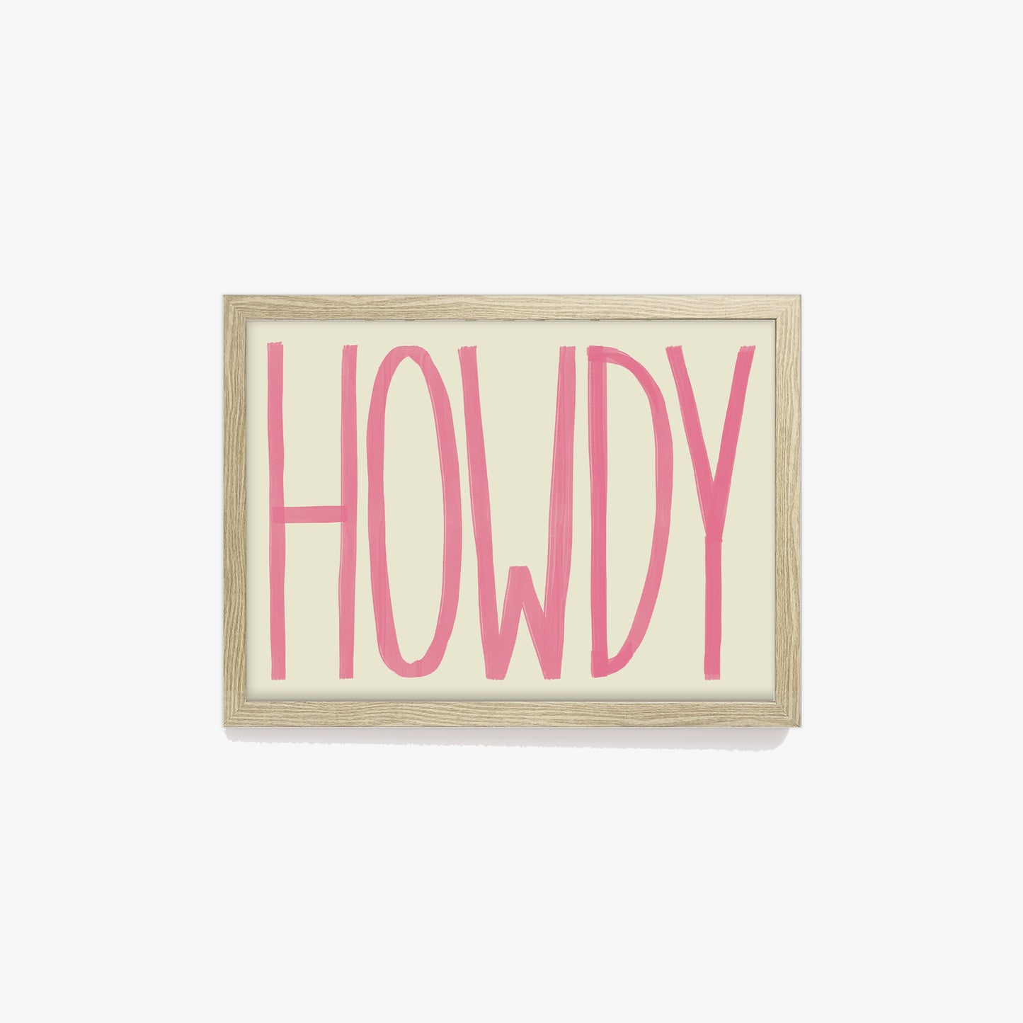 Howdy Print