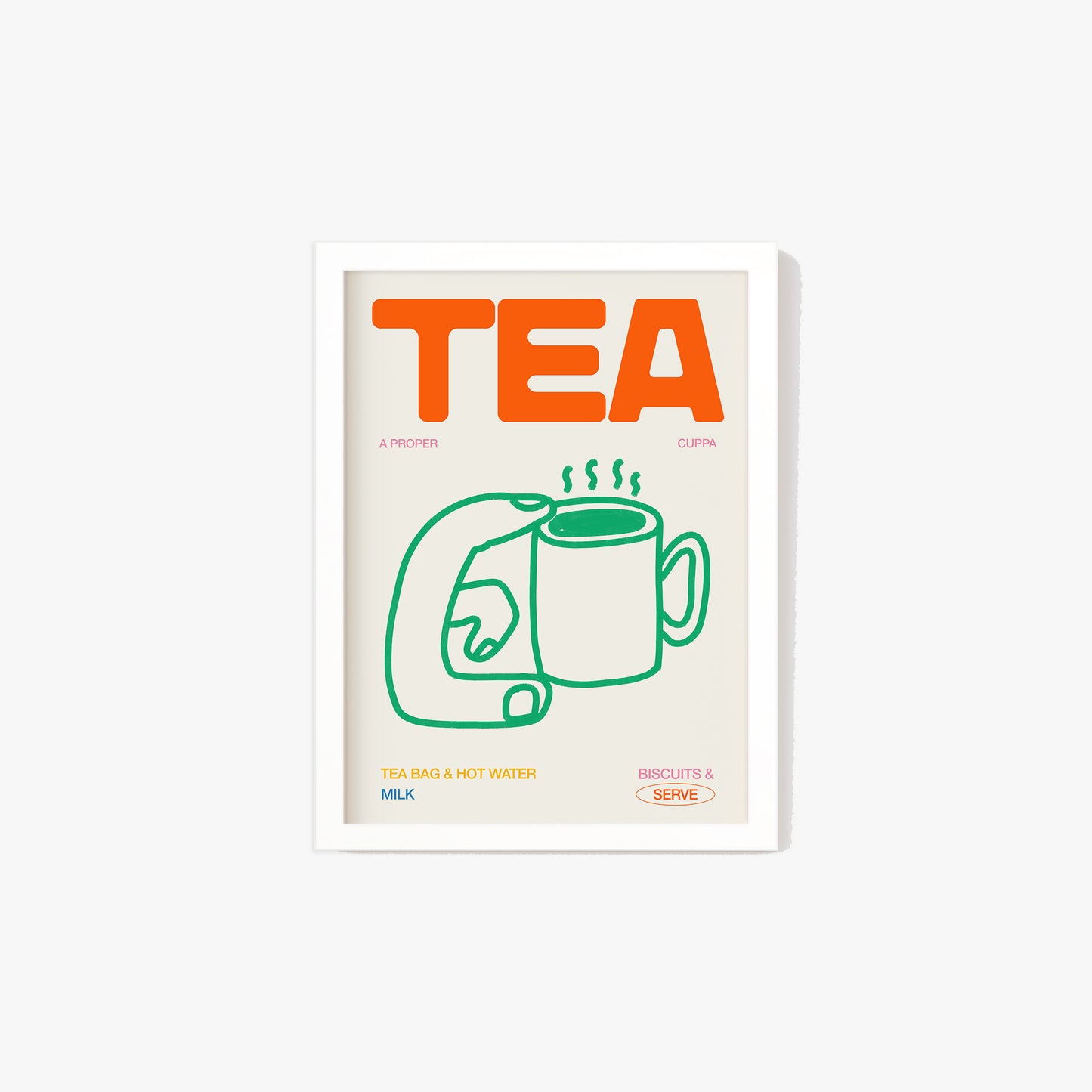 Tea Hand Drawn Print