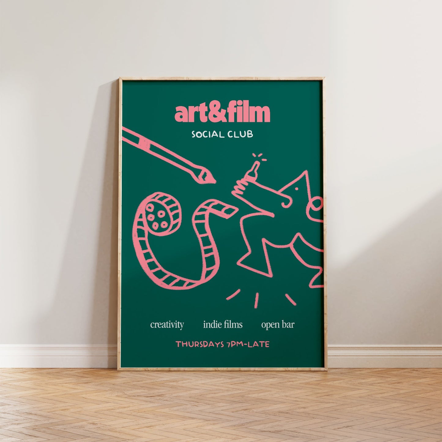 Art & Film Social Club Print