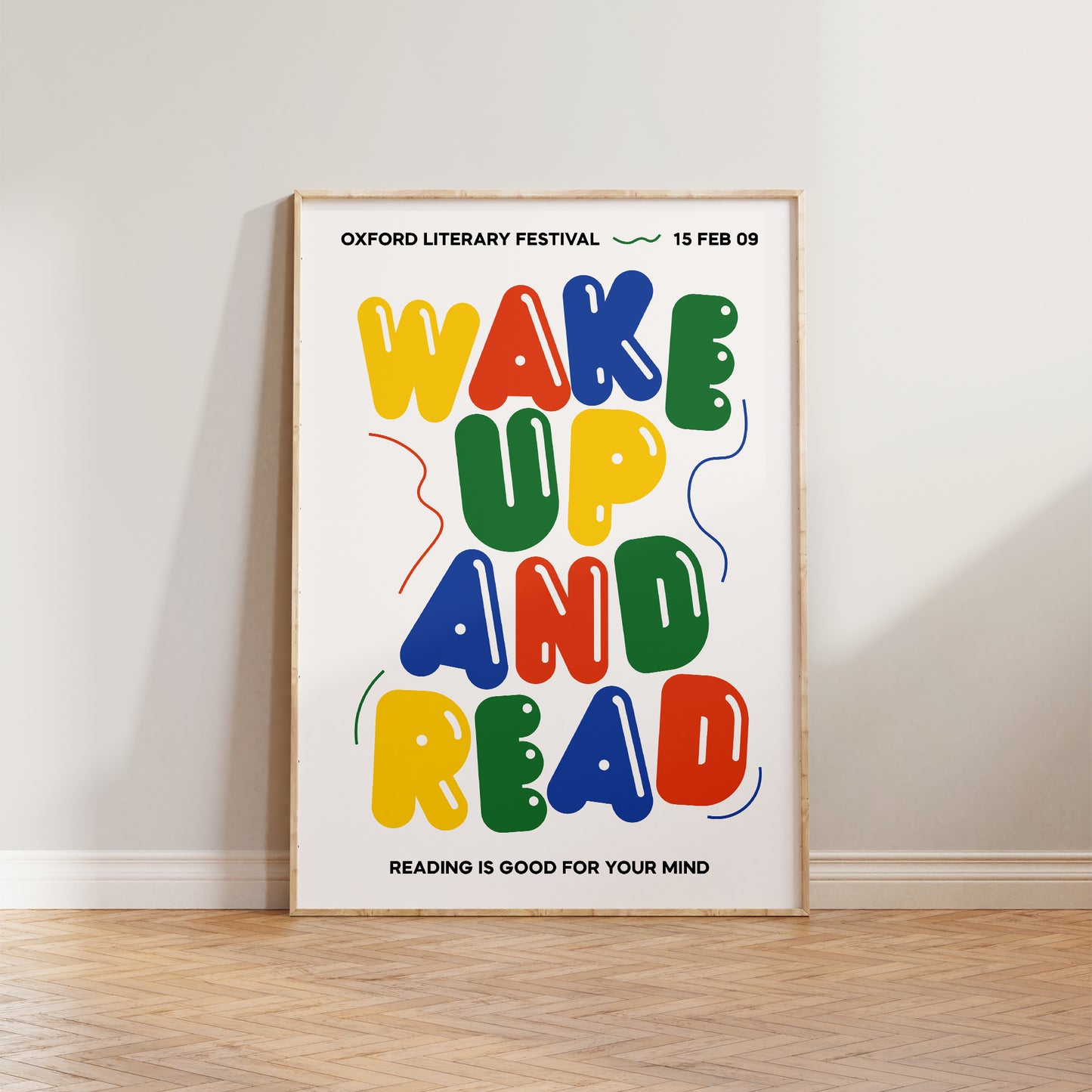 Wake Up And Read Print