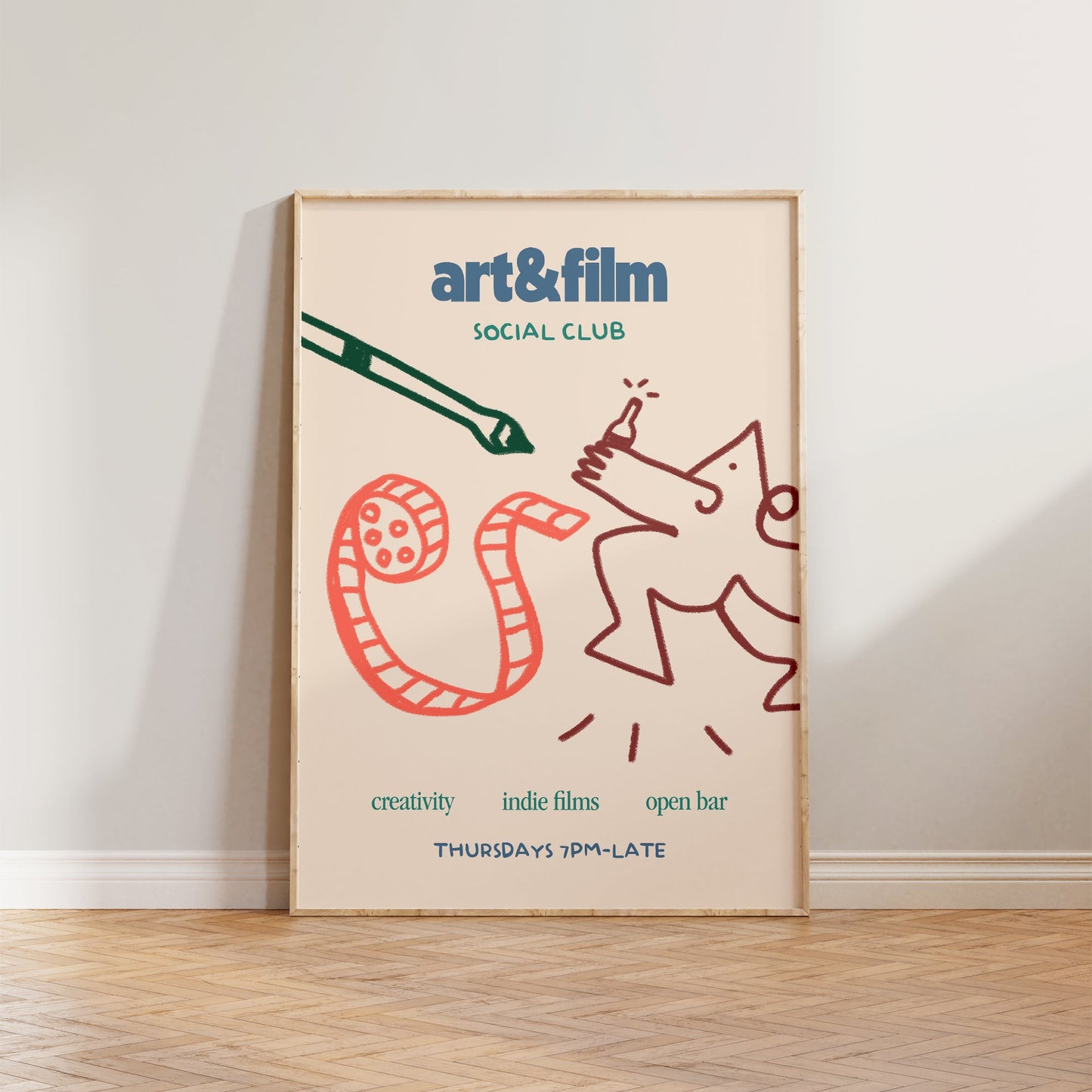 Art & Film Social Club Print