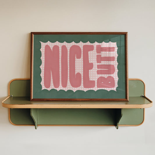 Nice Butt Bathroom Print