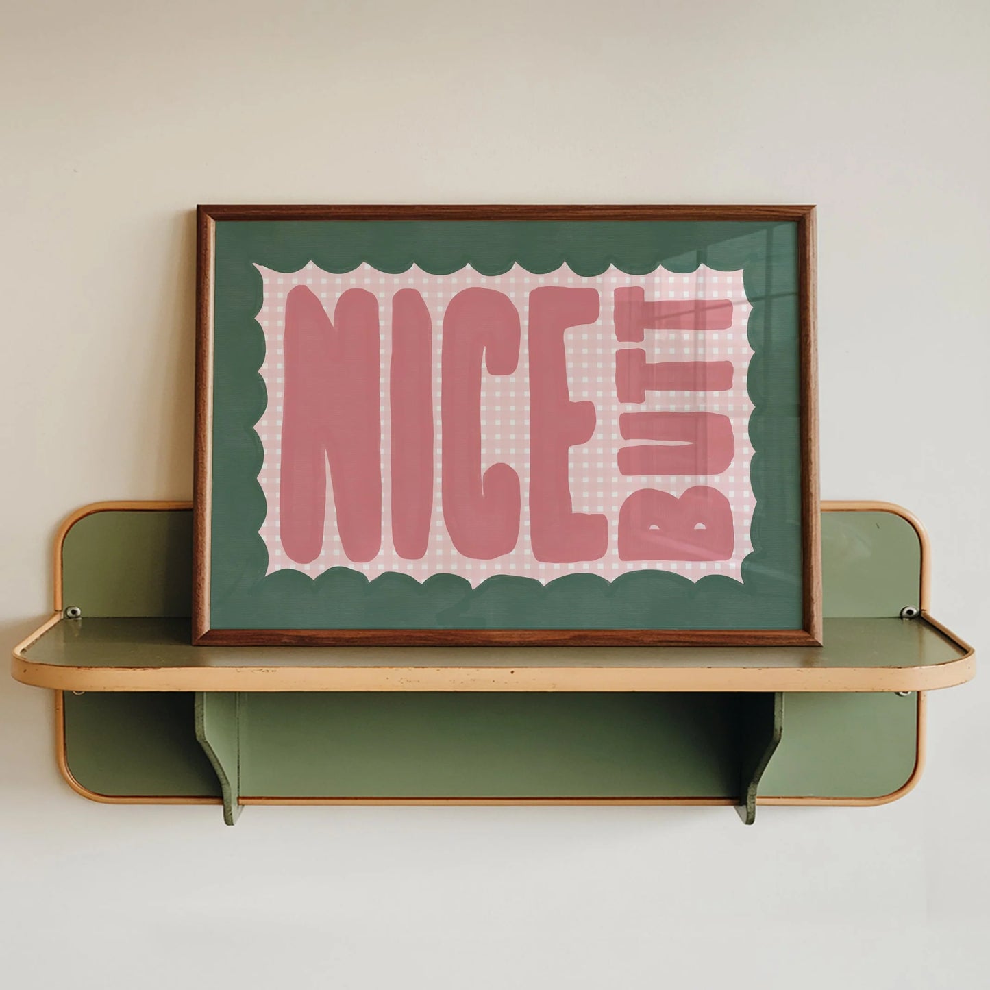 SECONDS Nice Butt Bathroom Print
