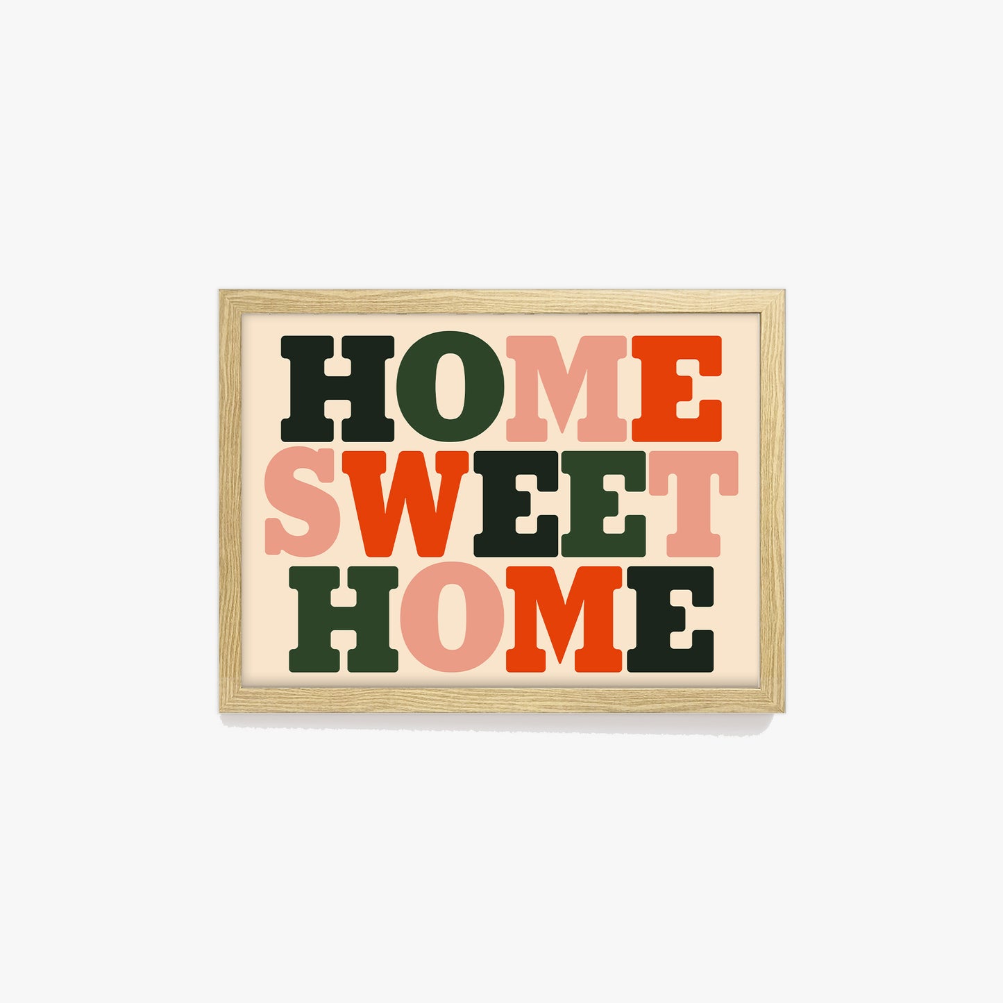 Home Sweet Home Bold Print