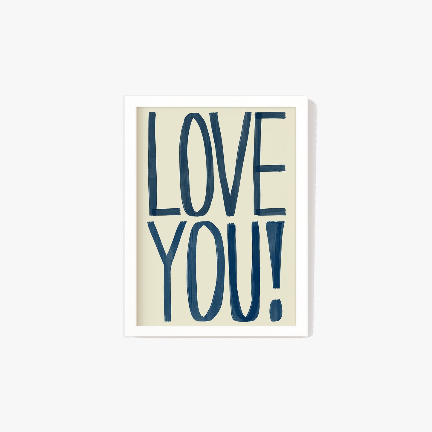 Love You Print