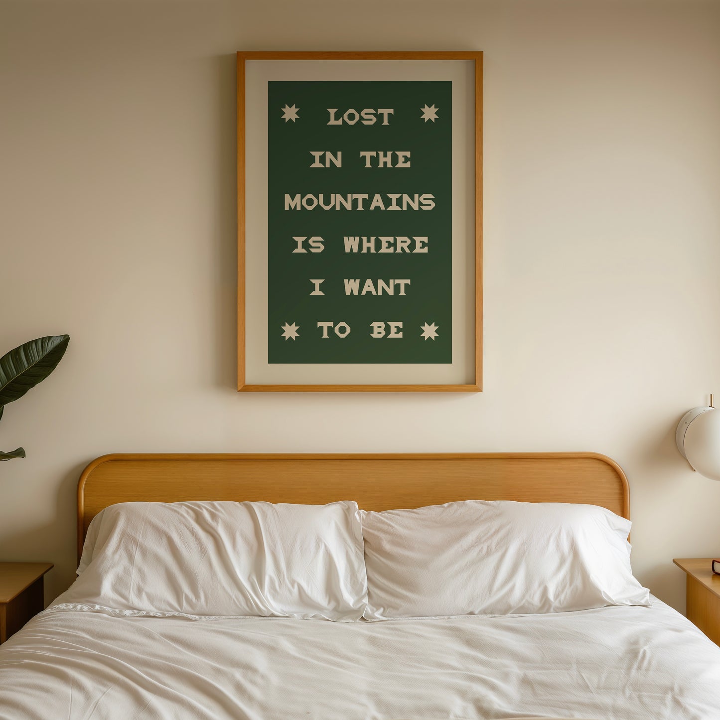 Lost In The Mountains Print