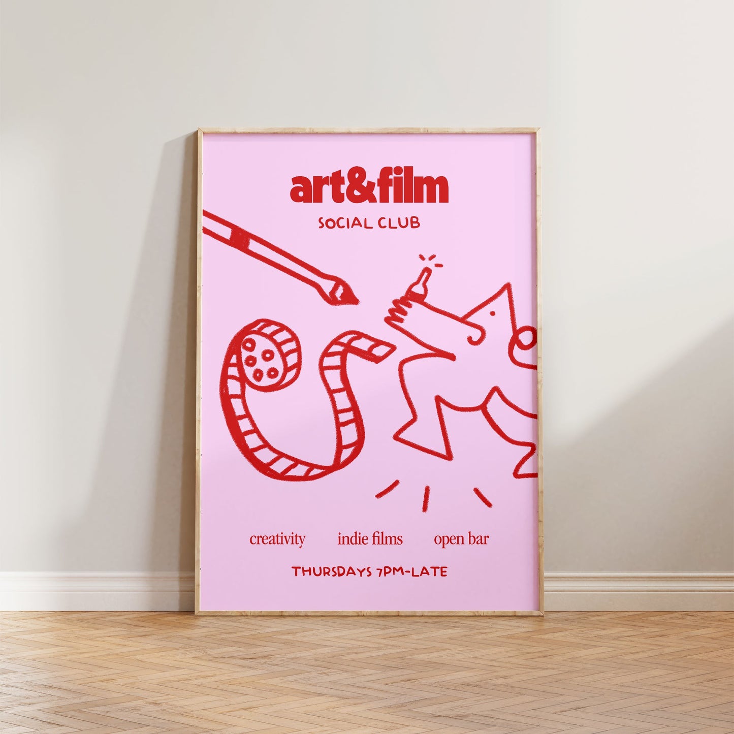 Art & Film Social Club Print