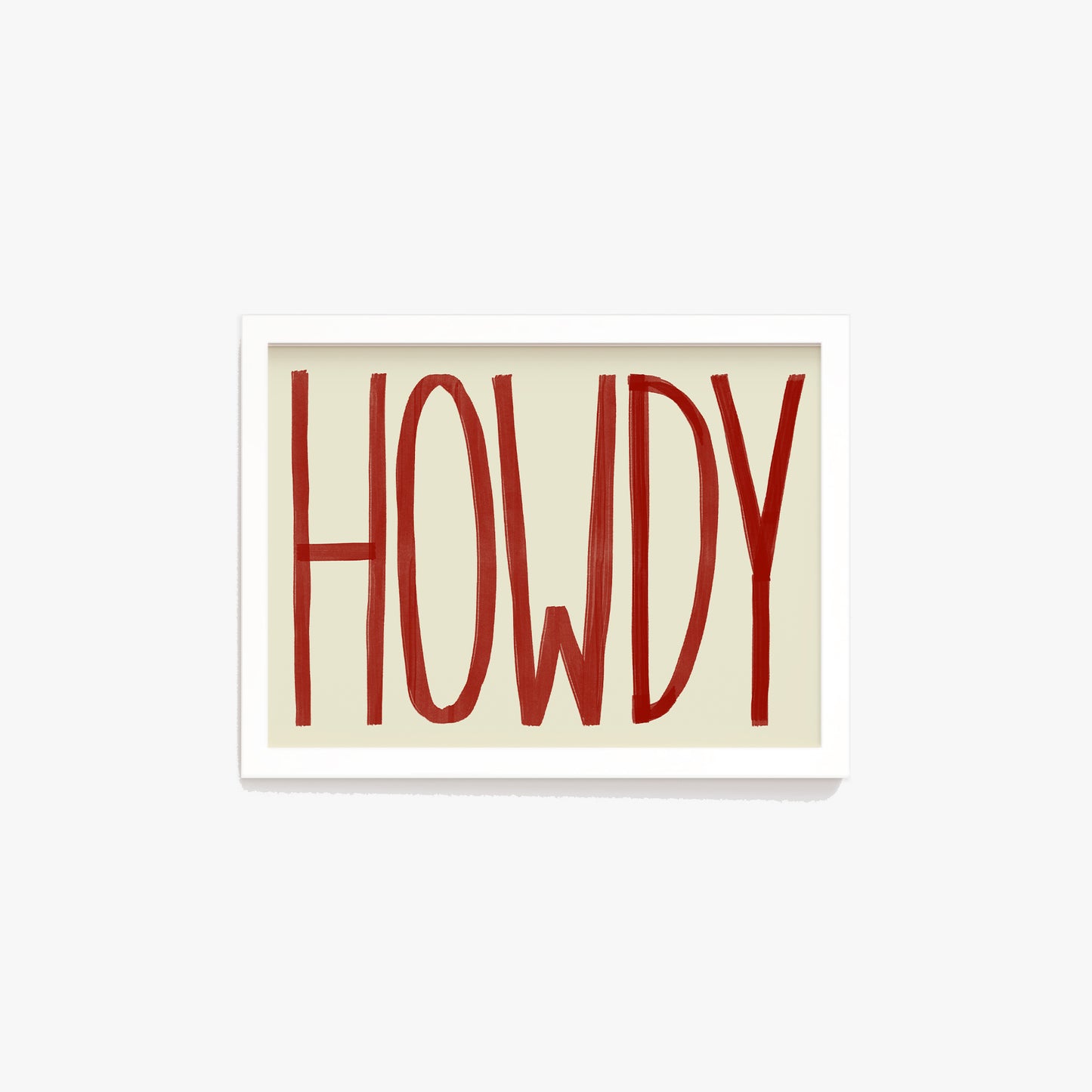 Howdy Print