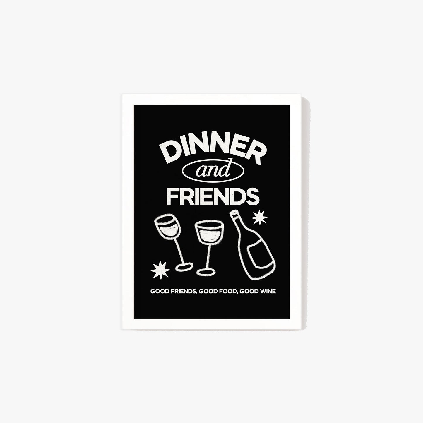 Dinner & Friends Print