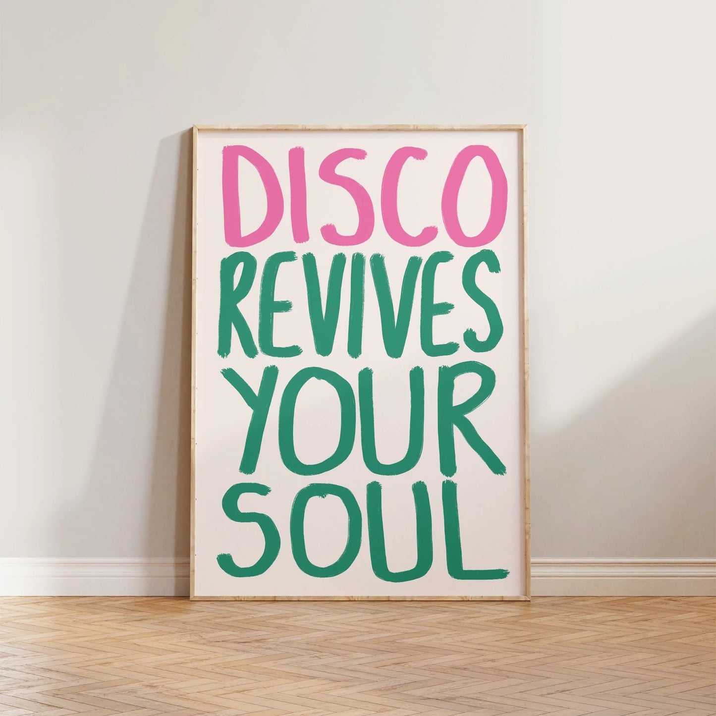 SECONDS Disco Revives Your Soul Print