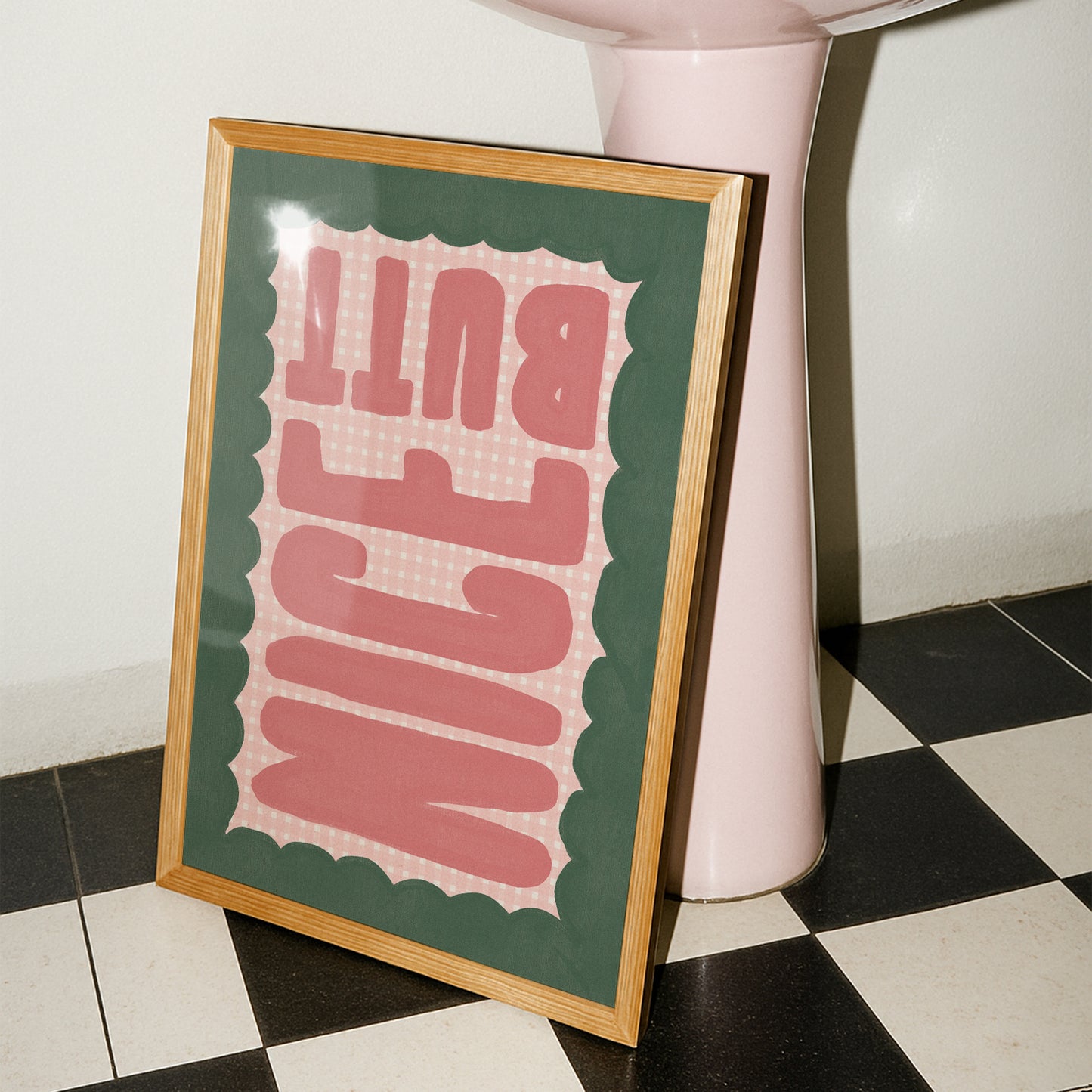 Nice Butt Bathroom Print