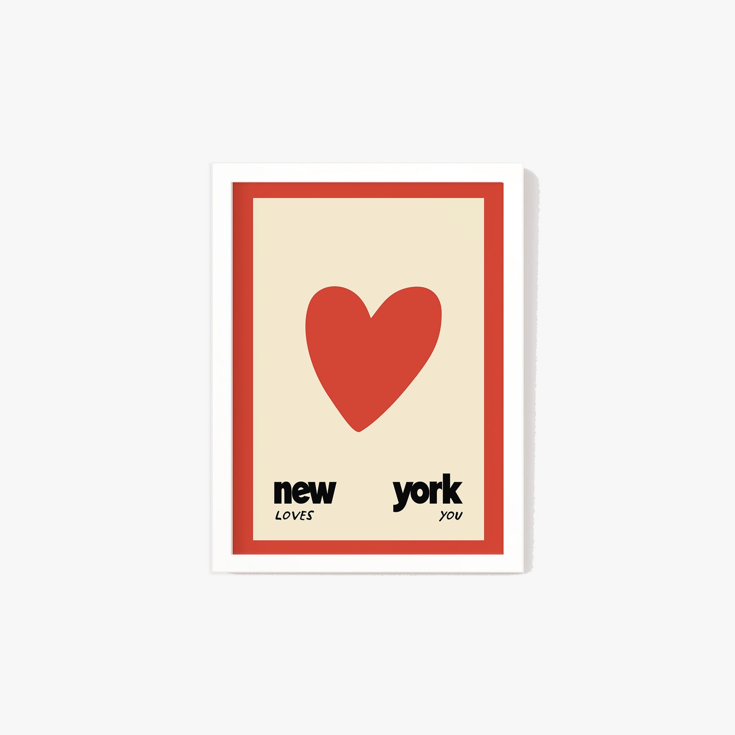 New York Loves You Print