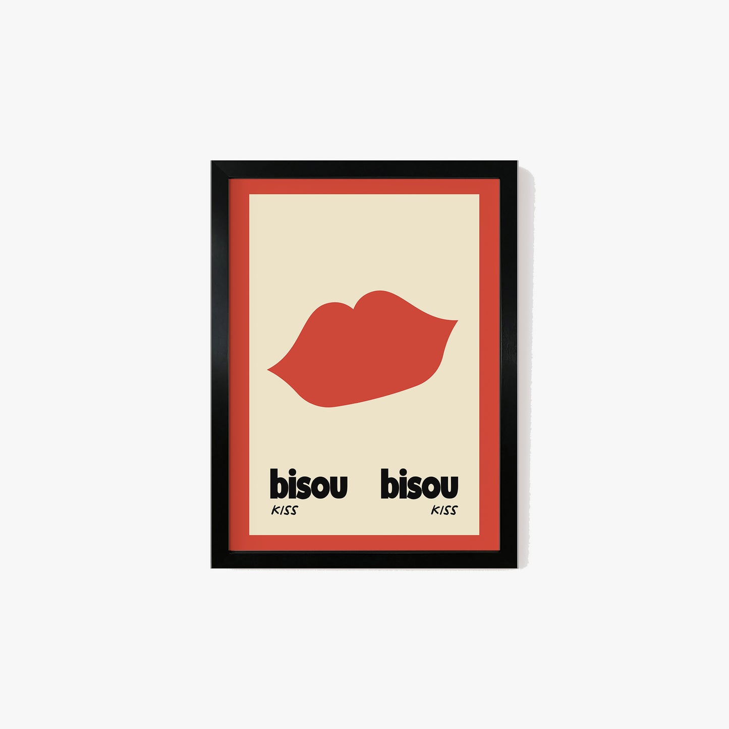 Bisou Bisou Print