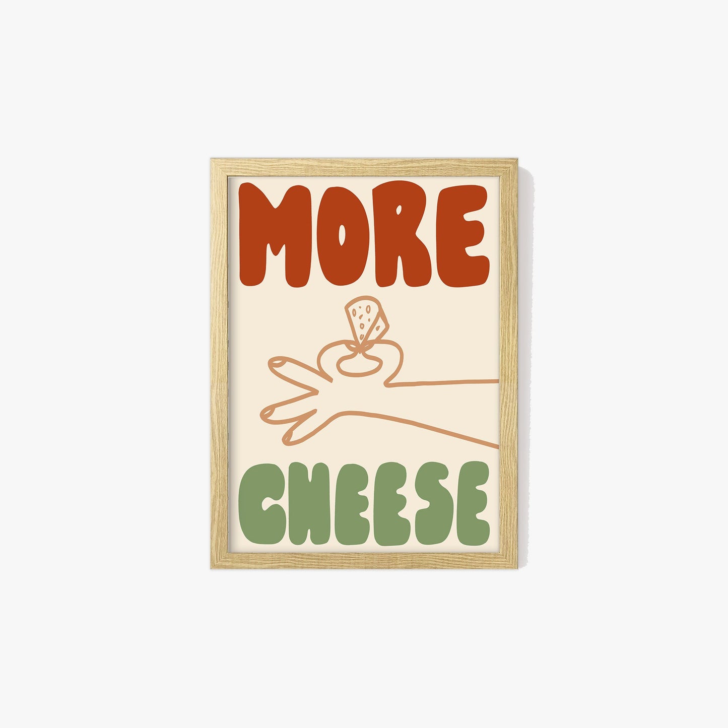 More Cheese Print