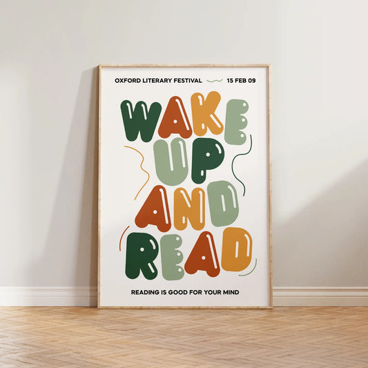 SECONDS Wake Up And Read Print