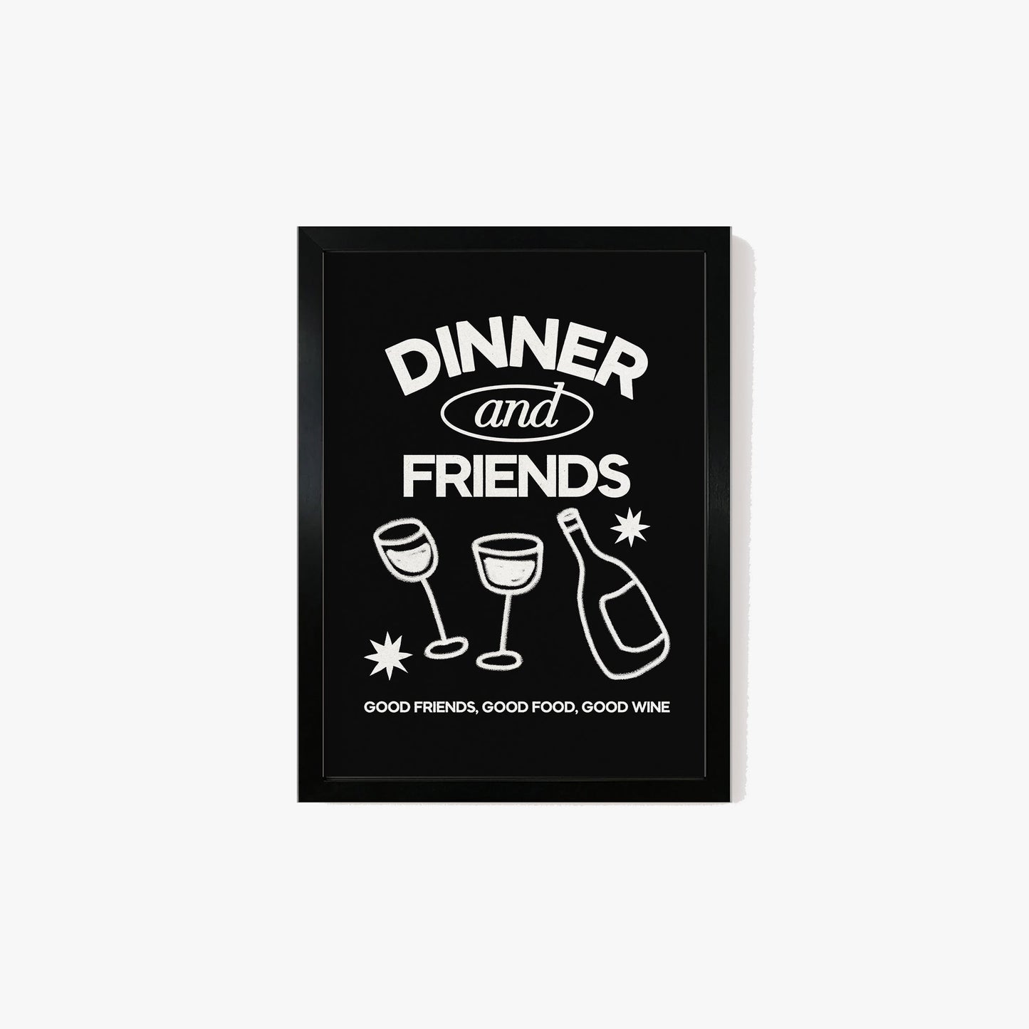 Dinner & Friends Print