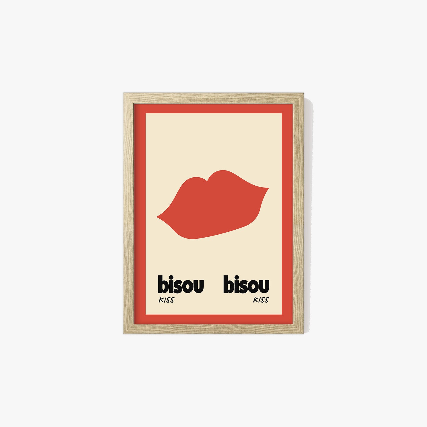 Bisou Bisou Print